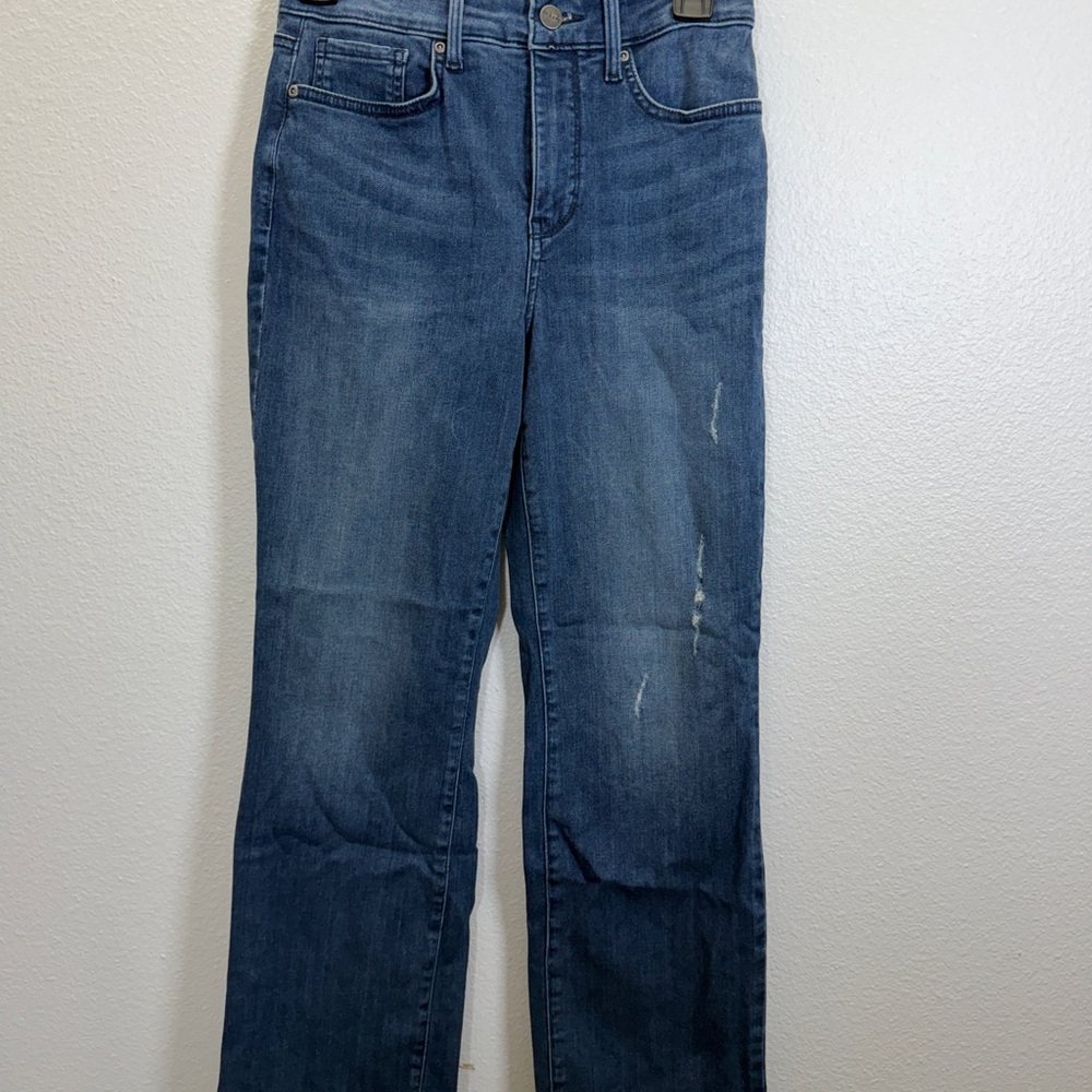 NYDJ Classic Denim Straight Leg Jeans